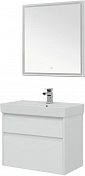 Мебель для ванной Aquanet Nova Lite 75 белый 2 ящика , изображение 5