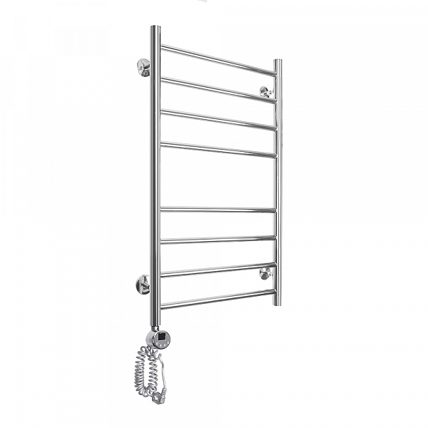 Полотенцесушитель электрический Domoterm Медея 50х80 L хром , изображение 2
