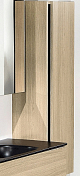 Шкаф-пенал Armadi Art Vallessi 35 дуб светлый , изображение 1