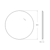 Зеркало BelBagno SPC-INT-800-LED , изображение 7