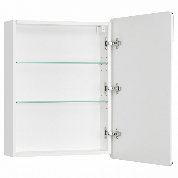 Зеркало-шкаф Aquaton Скай PRO 55 белый глянец , изображение 2