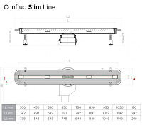 Душевой лоток Pestan Confluo Slim Line 13100031 45 см, изображение 15