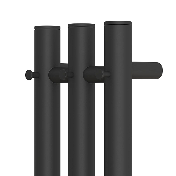 Полотенцесушитель электрический Point Деметра П3 12x120 черный , изображение 4