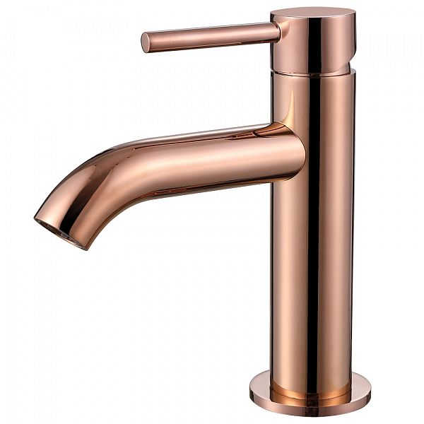 Смеситель Abber Wasser Kreis AF8110RG для раковины, розовое золото , изображение 1