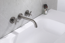 Смеситель Abber Wasser Kreis AF81121NG для раковины, никель , изображение 2