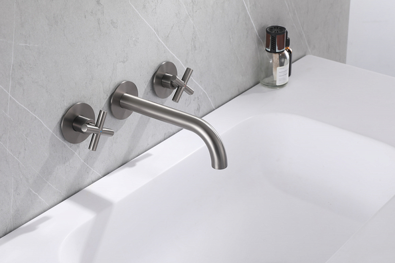 Смеситель Abber Wasser Kreis AF81121NG для раковины, никель , изображение 2