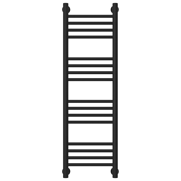 Полотенцесушитель водяной Сунержа Богема+ прямая 100х30 черный матовый , изображение 1