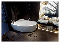 Акриловая ванна Azario Laura 170х110 L , изображение 3