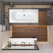 Акриловая ванна Vagnerplast Briana 185х90 , изображение 2