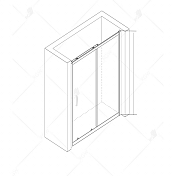 Душевая дверь RGW Classic CL-14 110 см , изображение 5