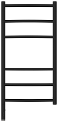 Фото Полотенцесушитель электрический Сунержа Галант 3.0 80х40 L черный матовый