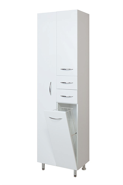 Шкаф-пенал Onika Модерн 52 белый, левый , изображение 1