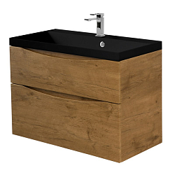 Фото Тумба под раковину BelBagno Marino-H60 90 подвесная, Rovere Nature