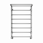 Полотенцесушитель водяной Terminus Полка П8 50х80 , изображение 1