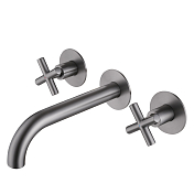 Смеситель Abber Wasser Kreis AF81121NG для раковины, никель , изображение 1