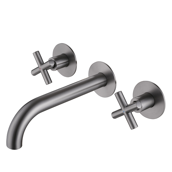 Смеситель Abber Wasser Kreis AF81121NG для раковины, никель , изображение 1