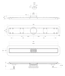 Фото Душевой лоток BelBagno Luce BB-LD-LUCE-70-BIANCO с решеткой 70 см