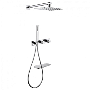 Душевой комплект Abber Rund AF8750 хром , изображение 1