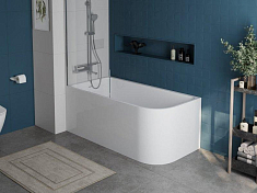 Акриловая ванна BelBagno BB712-1500-730-L 150x75 , изображение 4