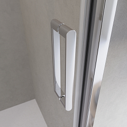 Фото Душевая дверь в нишу BelBagno Luce BF-1-140-C-Cr