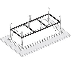 Фото Каркас для ванны Vagnerplast 180x90 VPK18090