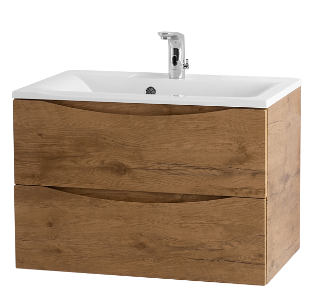 Тумба под раковину BelBagno Marino 65 подвесная, Rovere Nature , изображение 4