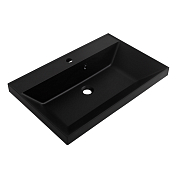 Мебельная раковина BelBagno BB700/450-LV-ART-AST-NERO 70 см