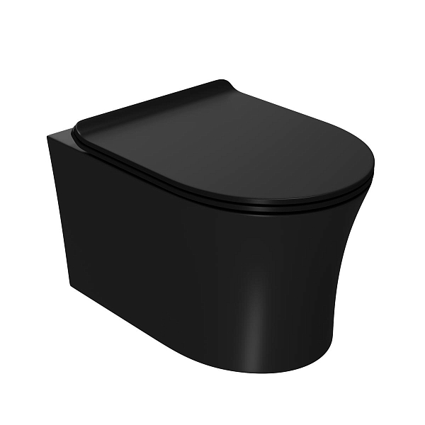 Комплект Point Вега 886914SLO3+PN41711BM (унитаз с инсталляцией, сиденье с микролифтом, клавиша Slim черная) , изображение 2