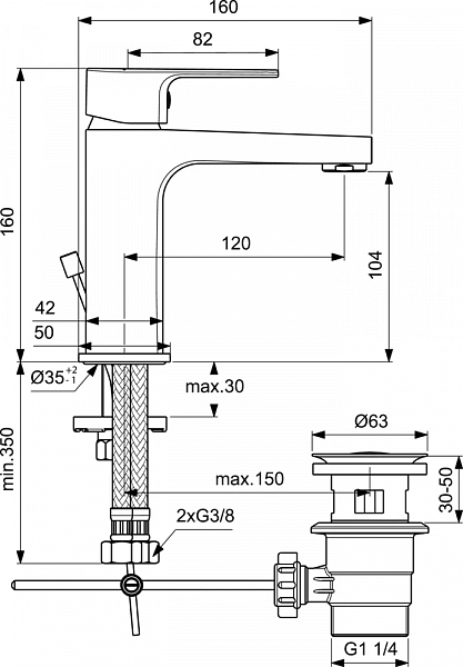 Душевой комплект Ideal Standard Esla BC264AA , изображение 6