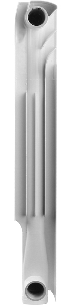 Радиатор Azario 30 см алюминиевый - 4 секц. , изображение 2