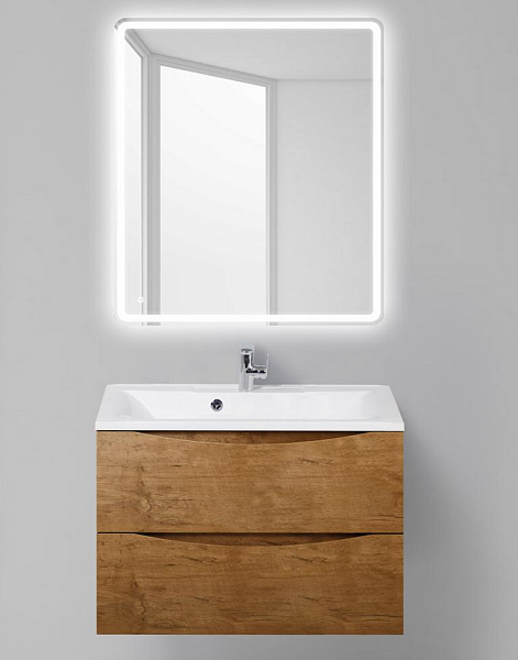 Тумба под раковину BelBagno Marino 80 подвесная, Rovere Nature , изображение 5