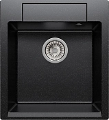Мойка кухонная Polygran ARGO-460 черная , изображение 1