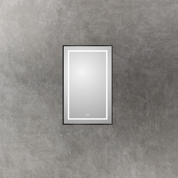 Зеркало BelBagno Kraft SPC-KRAFT-500-800-LED-TCH-WARM-NERO , изображение 3