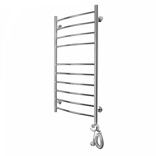 Полотенцесушитель электрический Domoterm Калипсо 50x100 R хром , изображение 2
