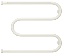 Изображение Полотенцесушитель водяной Сунержа М-образный 2 полки 50х65 белый матовый Полотенцесушитель водяной Сунержа М-образный 2 полки 50х65 белый матовый , изображение 1