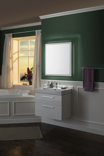 Мебель для ванной Aquanet Nova 75 белый , изображение 14