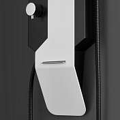 Душевая панель Black&White Gravity GR028 белый/черный , изображение 5