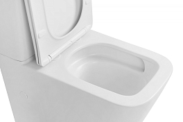 Унитаз-компакт Abber Rechteck AC1210TMW , изображение 6