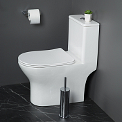 Унитаз-моноблок BelBagno Lounge BB8618CPR-MN/SC , изображение 6