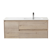 Тумба под раковину BelBagno Kraft 120 R подвесная, Rovere Galifax Bianco , изображение 1