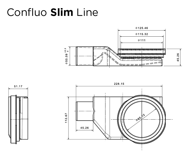 Душевой лоток Pestan Confluo Slim Line 13100031 45 см, изображение 16