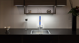Смеситель Lemark Comfort LM3075C-Blue для кухонной мойки , изображение 5