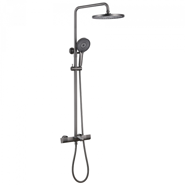 Душевая стойка Abber Thermostat AF8516NG никель , изображение 1