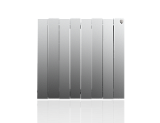Радиатор Royal Thermo PianoForte 500 Silver Satin - 8 секц. , изображение 2