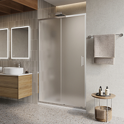 Фото Душевая дверь в нишу BelBagno Luce BF-1-120-P-Cr