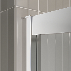 Фото Душевая дверь в нишу BelBagno Luce BF-2-150-C-Cr