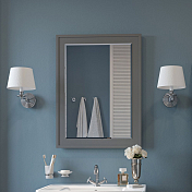 Зеркало Sanflor Модена 75 серый матовый , изображение 4