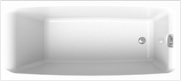 Акриловая ванна Radomir Vannesa Веста 2-01-0-0-1-255Р 170x75 , изображение 1