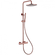 Душевая стойка Abber Wasser Kreis AF8160RG розовое золото , изображение 1