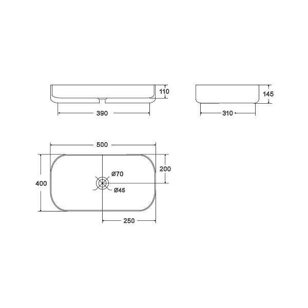 Раковина Point Веста PN43703BB 50 см , изображение 3